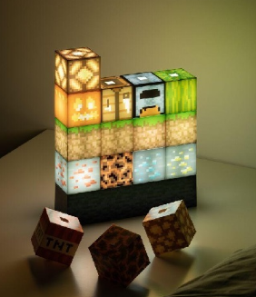Bloques de Minecraft - Lampara Led