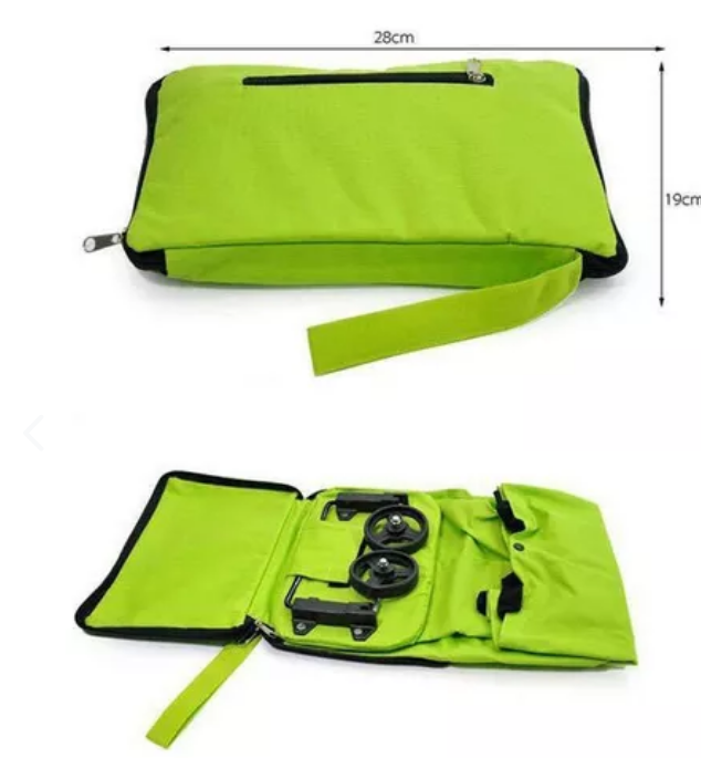 Bolsa Reutilizable Para Compras con Ruedas