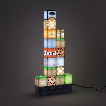 Bloques de Minecraft - Lampara Led