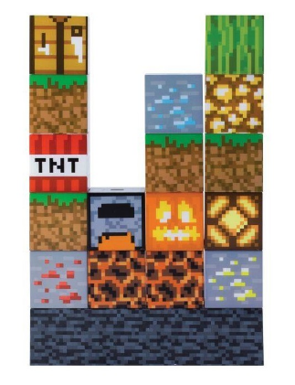 Bloques de Minecraft - Lampara Led