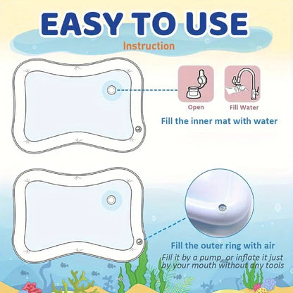 Colchoneta Inflable de Agua para Bebés